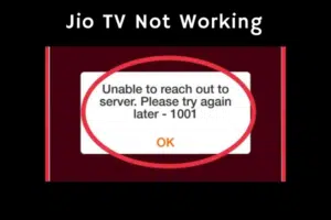 Read more about the article Jio TV Not Working! Problem Solved